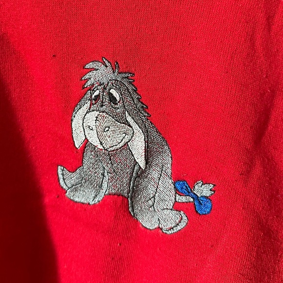 Vintage Tultex Eeyore pullover L - Picture 3 of 8
